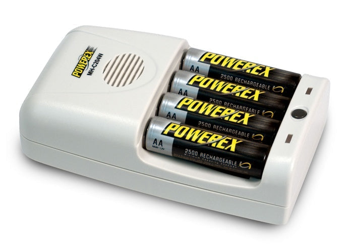 Batteries & Chargers - Maha PowerEx MH-C204W 1-Hour Conditioning AA/AAA Battery Charger