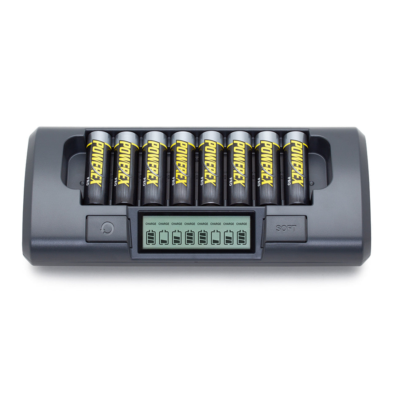 Batteries & Chargers - Maha PowerEx MH-C800S 2-Hour Eight Cell AA/AAA Battery Charger