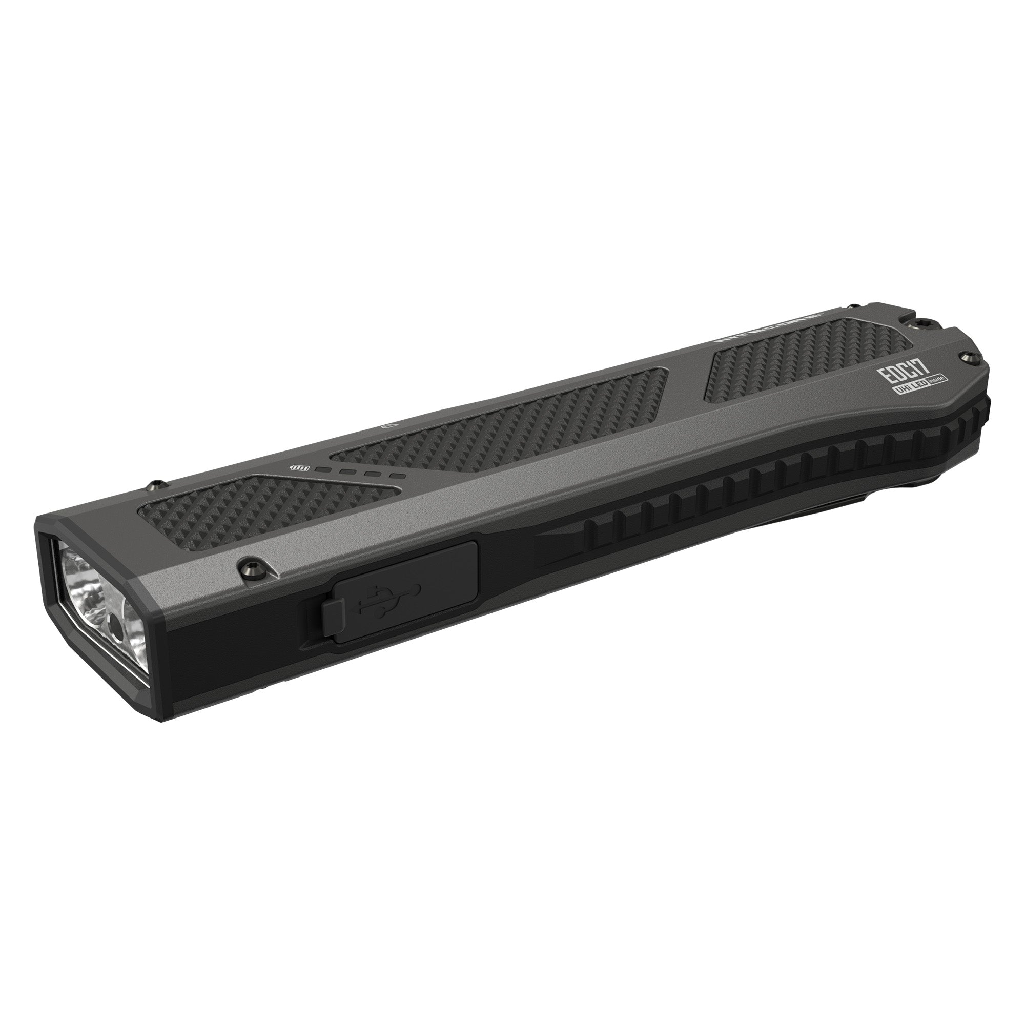 Nitecore EDC17 1500 Lumen Rechargeable EDC Flat Flashlight with White LED, UV, and Green Laser Nitecore EDC17 1500 Lumen Rechargeable EDC Flat Flashlight with White LED, UV, and Green Laser