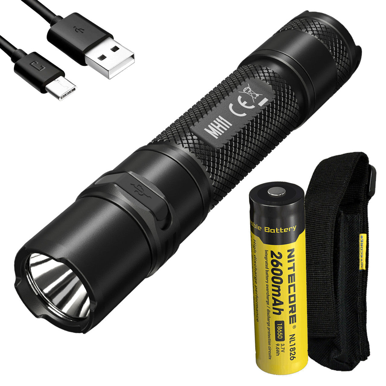 Nitecore MH11 1000 Lumen USB-C Rechargeable Flashlight Nitecore MH11 1000 Lumen USB-C Rechargeable Flashlight