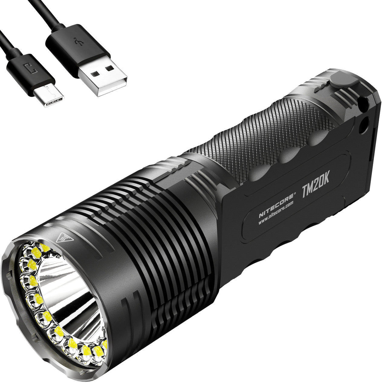 Nitecore TM20K 20,000 Lumen Rechargeable Flashlight Nitecore TM20K 20,000 Lumen Rechargeable Flashlight