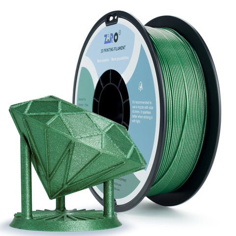Ziro 'Diamond' Glitter-PLA 3D Printer Filament 1.75mm