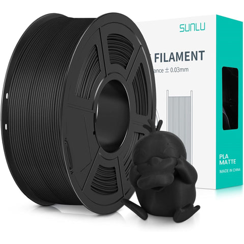 Sunlu Matte PLA 3D Printer Filament, 1.75mm