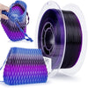 Ziro Rainbow/Gradient Flexible TPU Filament, 1.75mm, Dimensional Accuracy +/- 0.03mm