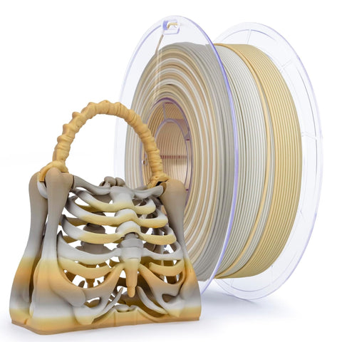 Ziro Rainbow/Gradient Matte PLA 3D Printer Filament 1.75mm