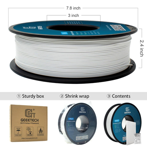 **Special Purchase / Limited Stock** Geeetech PLA Filament - 1.75mm±0.02mm