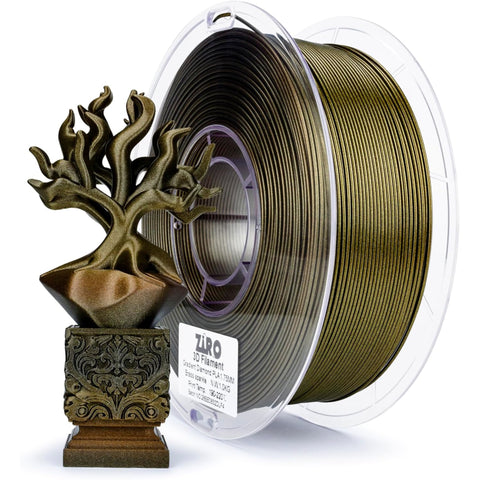 Ziro Rainbow/Gradient 'Diamond' Sparkle/Glitter PLA Filament, 1.75mm