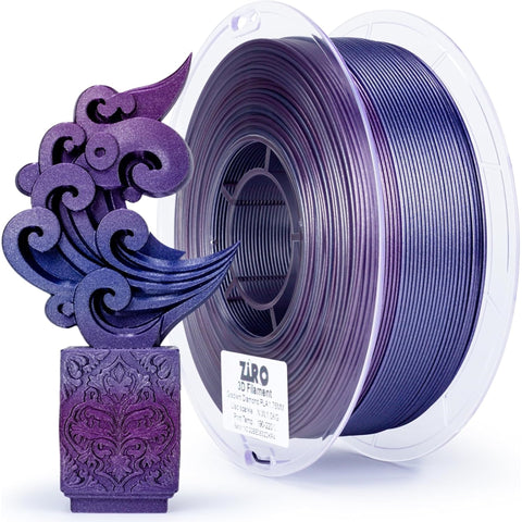 Ziro Rainbow/Gradient 'Diamond' Sparkle/Glitter PLA Filament, 1.75mm
