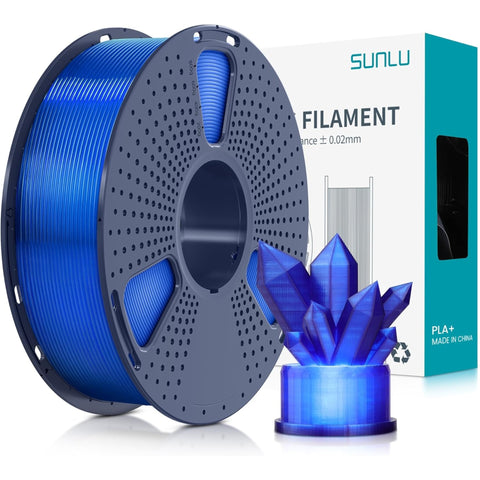 Sunlu Transparent PLA+ 3D Printer Filament 1.75mm