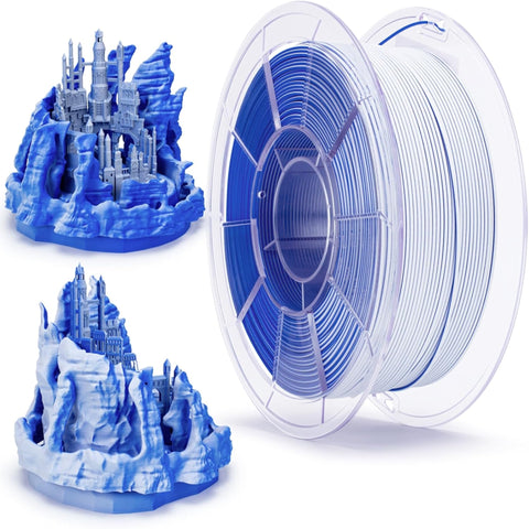 Ziro Tri-color/Co-Extrusion Matte PLA 3D Printer Filament 1.75mm