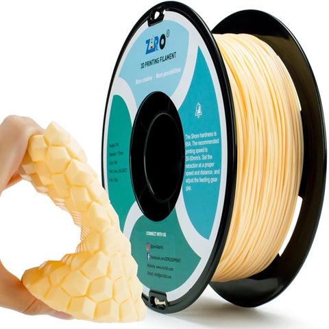 Ziro Flexible TPU 95A 1.75mm 3D Printer Filament