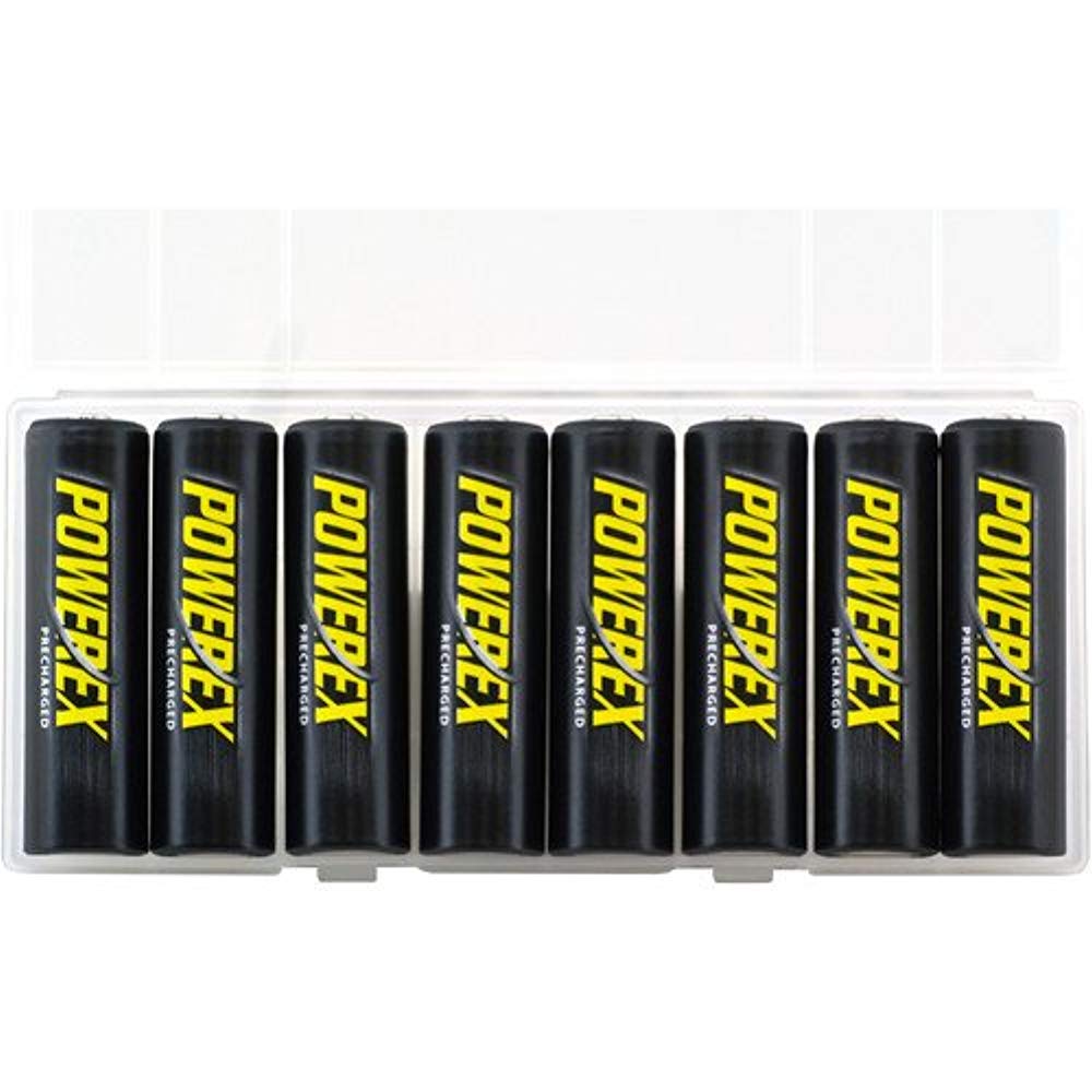 PowerEx PreCharged AA Batteries, 2600mAh 8-Pack
