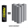 PowerEx PreCharged AA Batteries, 2600mAh 8-Pack