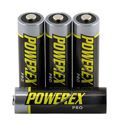PowerEx PRO Rechargeable AA 4-Pack - 2700mAh