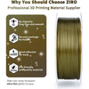 Ziro Rainbow/Gradient 'Diamond' Sparkle/Glitter PLA Filament, 1.75mm