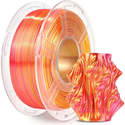 Sunlu Dual/Tri-Color Co-Extrusion Silk PLA+ 3D Printer Filament 1.75mm