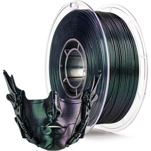Ziro 3D 'Chameleon' Color-Shifting Glitter PLA Filament, 1.75mm