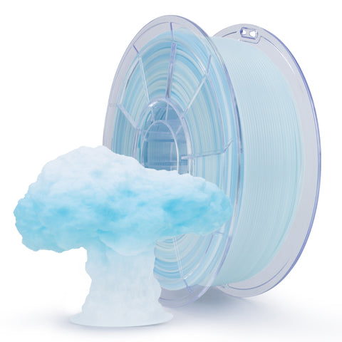 Ziro Rainbow/Gradient Transparent PLA 3D Printer Filament 1.75mm