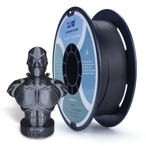 Ziro Carbon-Fiber CF-PLA 1.75mm 3D Printer Filament, 800g