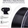 Ziro 3D 'Firefly' Series Ultra-Fine Sparkle/Glitter PLA Filament, 1.75mm