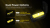 (USED/OPEN-BOX) Nitecore HA15 UHE 1x AA Lightweight Headlamp (with NL1411R battery)