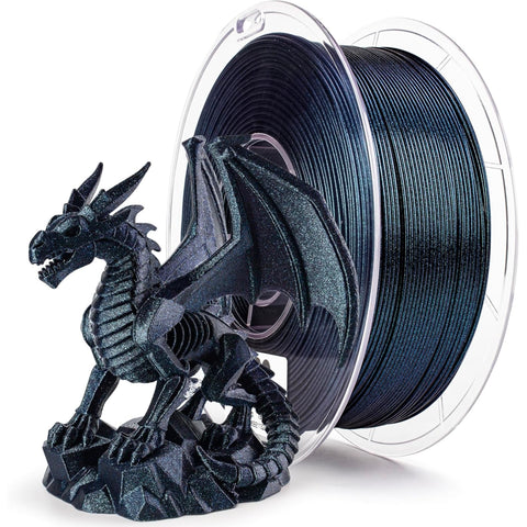 Ziro 3D 'Chameleon' Color-Shifting Glitter PLA Filament, 1.75mm