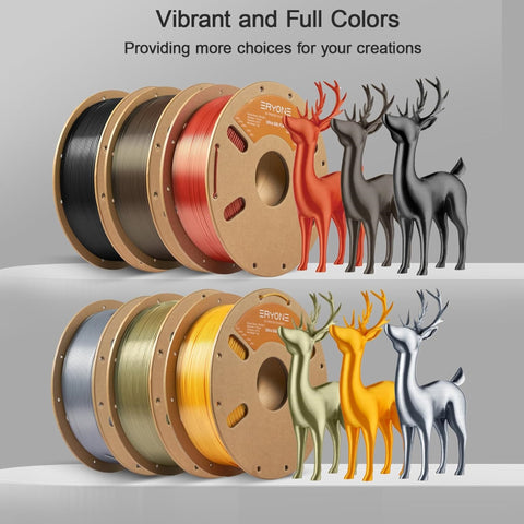 ERYONE Ultra Silk PLA Filament - 1.75mm±0.03mm