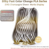 Ziro Rainbow/Gradient Silk PLA 3D Printer Filament 1.75mm