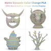 Ziro 3D Multicolor Stripes Matte PLA Filament, 1.75mm