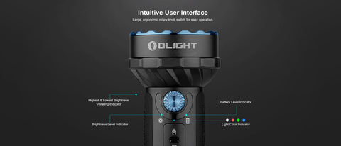 Olight Marauder Mini 7000 Lumen Super Bright Rechargeable Flashlight