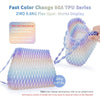 Ziro Rainbow/Gradient Flexible TPU Filament, 1.75mm, Dimensional Accuracy +/- 0.03mm