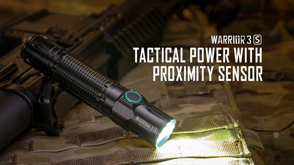 Olight Warrior 3S Nocturnal Sentinel Flashlight - 2300 Lumens