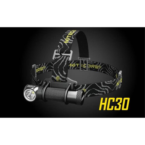 Nitecore HC30 Convertible Headlamp/Flashlight (1000 Lumens | 18650 Lithium)