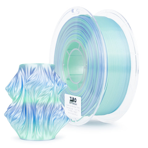 Ziro Rainbow/Gradient Silk PLA 3D Printer Filament 1.75mm