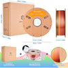 ERYONE Rainbow/Gradient Silk PLA Filament - 1.75mm±0.03mm, 1kg