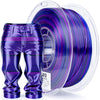 Ziro 3D Multicolor Stripes Silk PLA Filament, 1.75mm