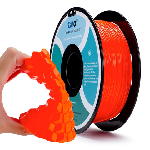 Ziro Flexible TPU 95A 1.75mm 3D Printer Filament