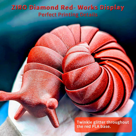 Ziro 'Diamond' Glitter-PLA 3D Printer Filament 1.75mm