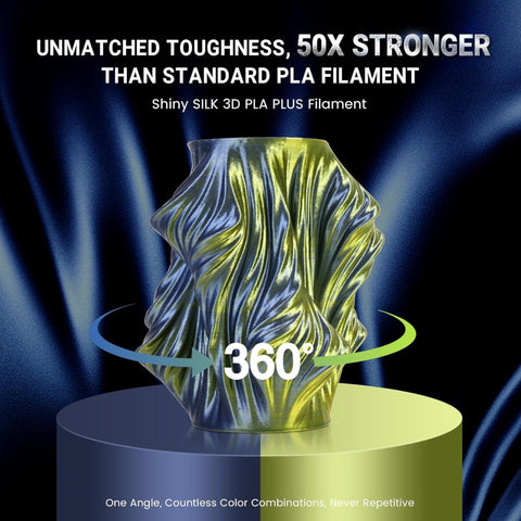 Sunlu Dual/Tri-Color Co-Extrusion Silk PLA+ 3D Printer Filament 1.75mm