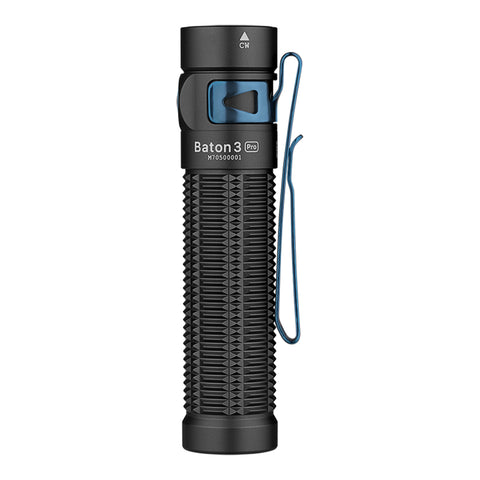Olight Baton 3 Pro 1500 Lumen Cool White Rechargeable EDC Flashlight