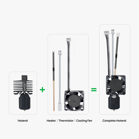 Bambu Lab Replacement Complete Hotends - X1 Series (X1C)
