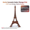 Ziro 3D Multicolor Stripes Matte PLA Filament, 1.75mm