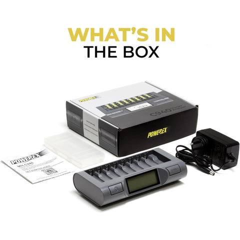 PowerEx MH-C940 AA/AAA Battery Charger-Analyzer