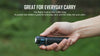 Olight Baton 3 Pro 1500 Lumen Cool White Rechargeable EDC Flashlight