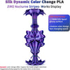 Ziro 3D Multicolor Stripes Silk PLA Filament, 1.75mm