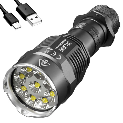 Nitecore TM9K-TAC Tactical Search Light (9800 Lumens | USB-C Rechargeable)