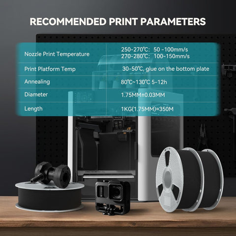 Sunlu Easy-PA Nylon Filament 1.75mm 1KG