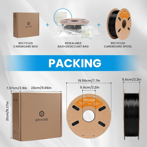ERYONE TPU 85A Filament - 1.75mm±0.03mm