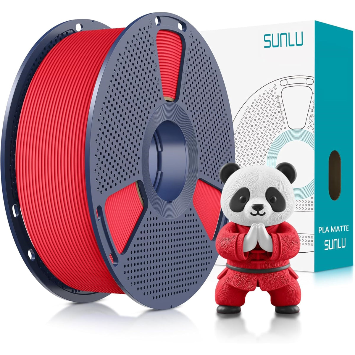 Sunlu Matte PLA 3D Printer Filament, 1.75mm