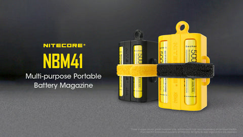 Accessories - Nitecore NBM41 Yellow Battery Magazine